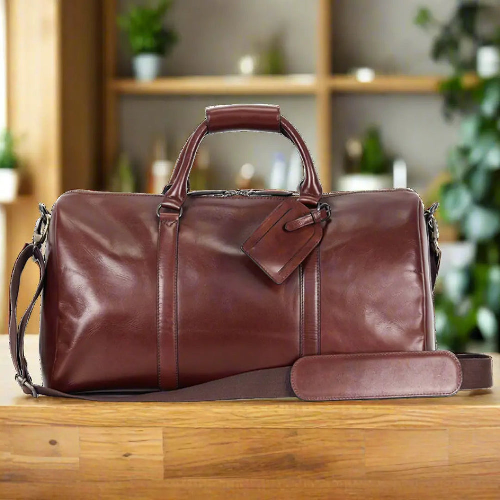 Leather Duffle Bag — Boutique of Leathers/Open Road