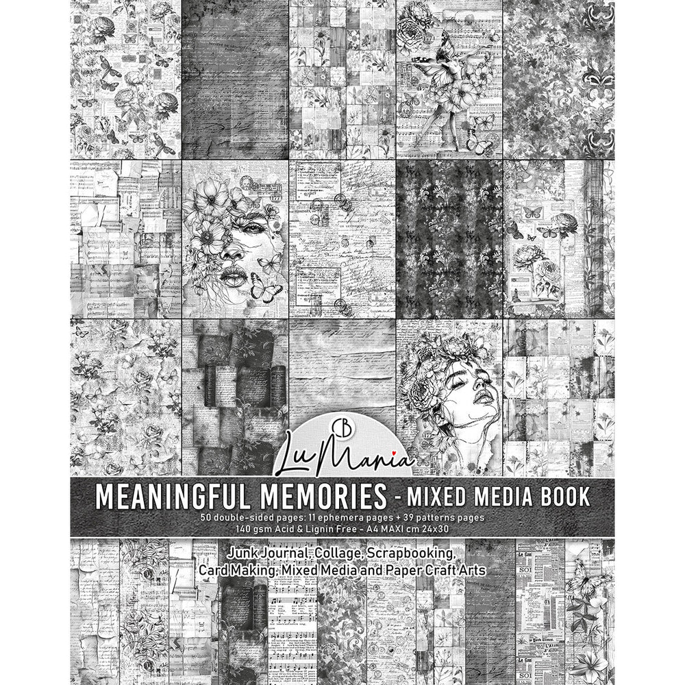 Mixed Media Book Meaningful Memories A4 Maxi — Ecstasy Crafts