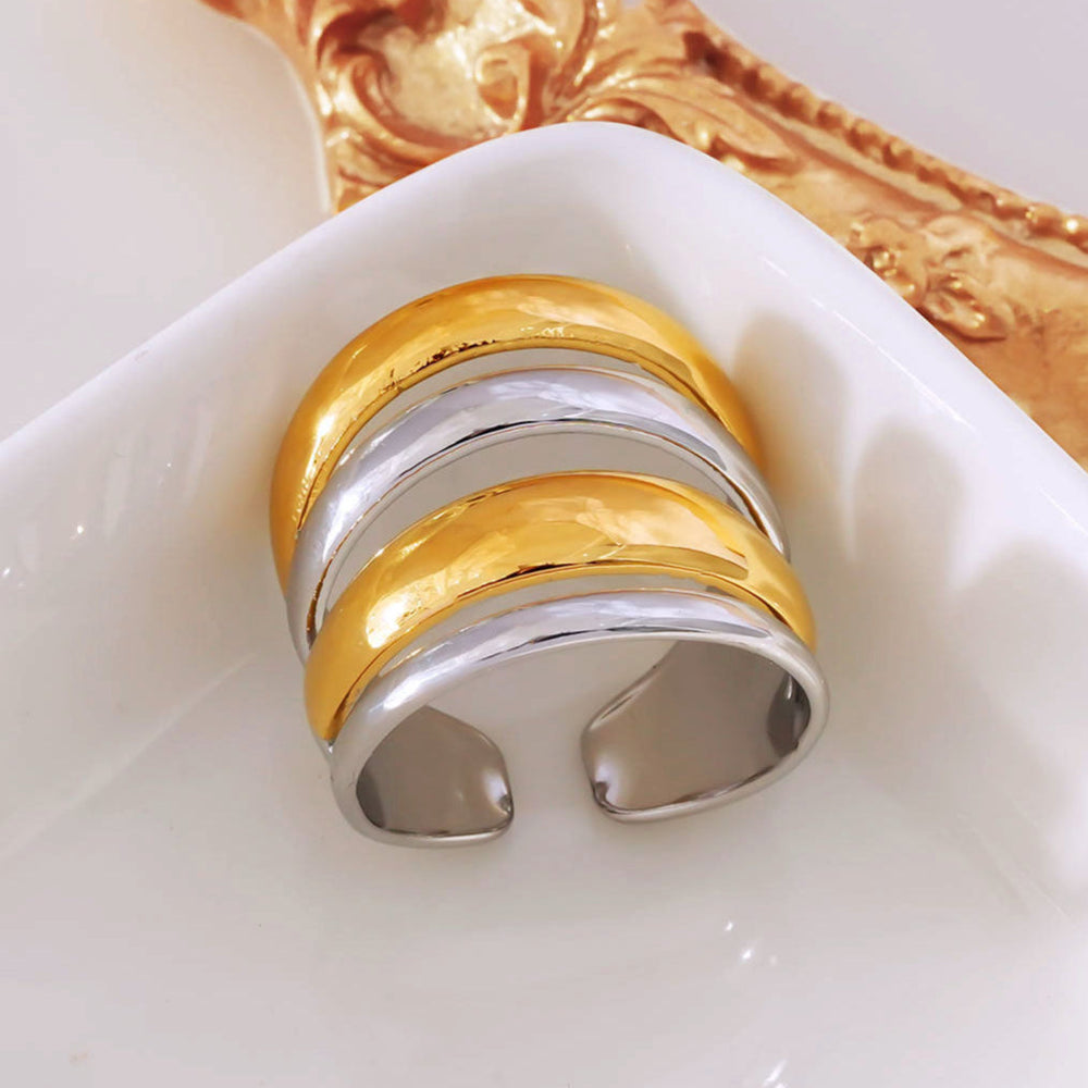 MAKET Métaux Mixtes : Bague empilable 4 en 1
