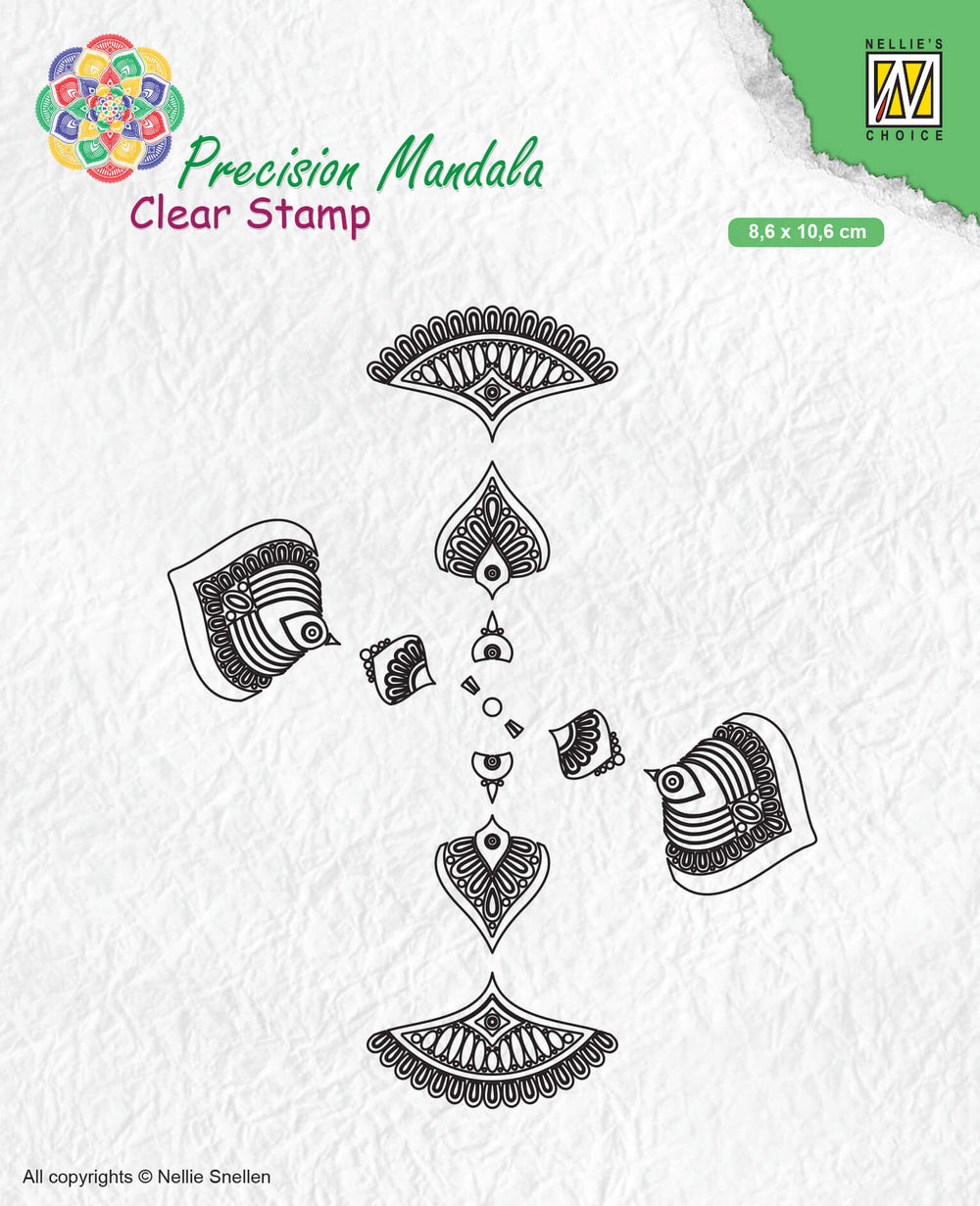 Nelle Choice Tampon de précision - Mandala 2