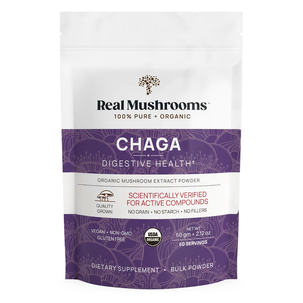 Chaga Extract (Powder) — Unytii - Suppléments et Produits Naturels