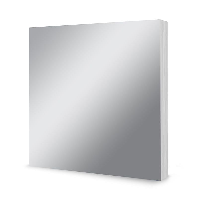 Tapis Mirri - 20,3 cm x 20,3 cm - Argent éclatant