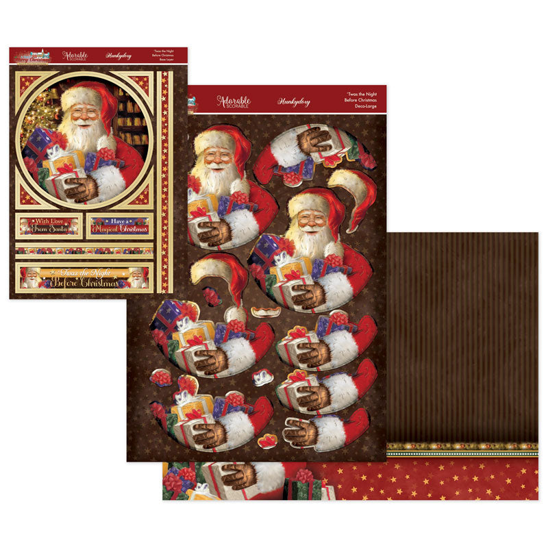 A Very Merry Christmas Deco-Large Set - 'Twas the Night Before Christmas — Ecstasy Crafts