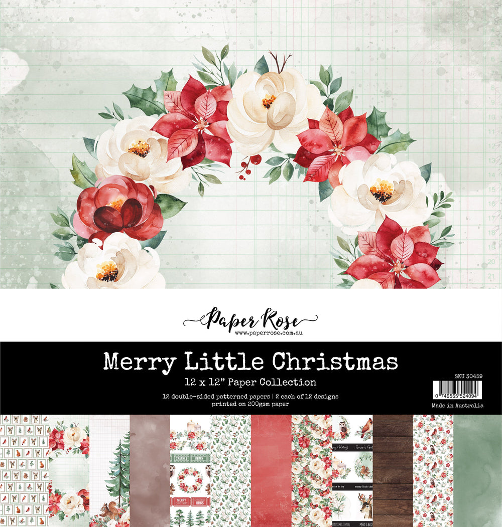 Collection de papier Joyeux petit Noël 12x12 30459