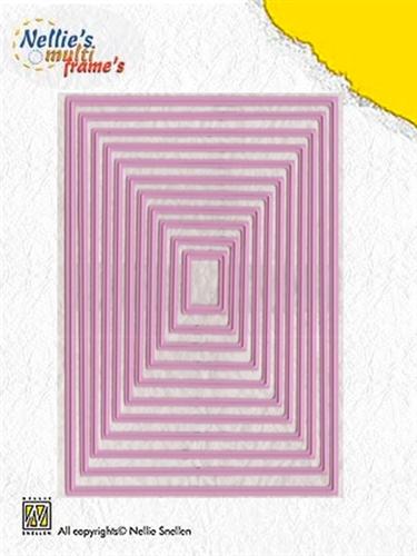Multi Frame Dies - Straight Rectangle — Ecstasy Crafts