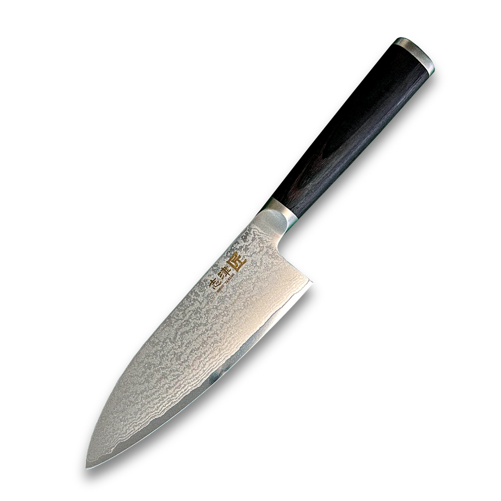 Miyako SUS 165mm Deba Knife Right Hand | 33 Layer Damascus Steel Blade – Made in Japan — Ginza Steel