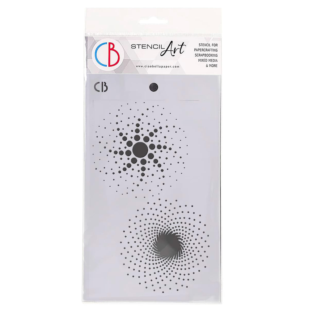 Texture Stencil 5"x8" Galaxy — Ecstasy Crafts