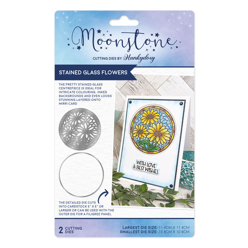 Moonstone Dies - Fleurs en vitrail