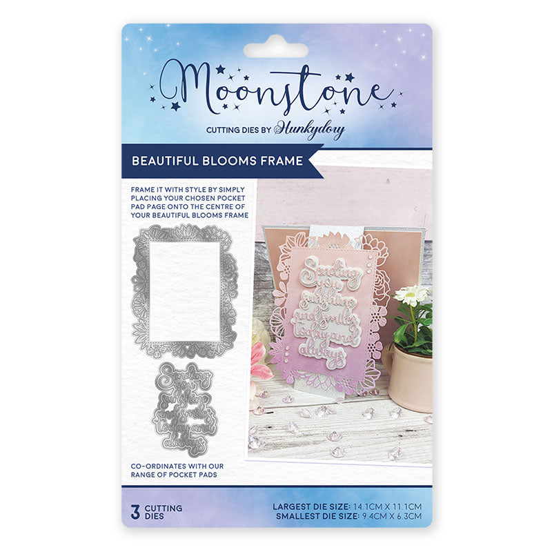 Moonstone Dies - Beautiful Blooms Frame — Ecstasy Crafts
