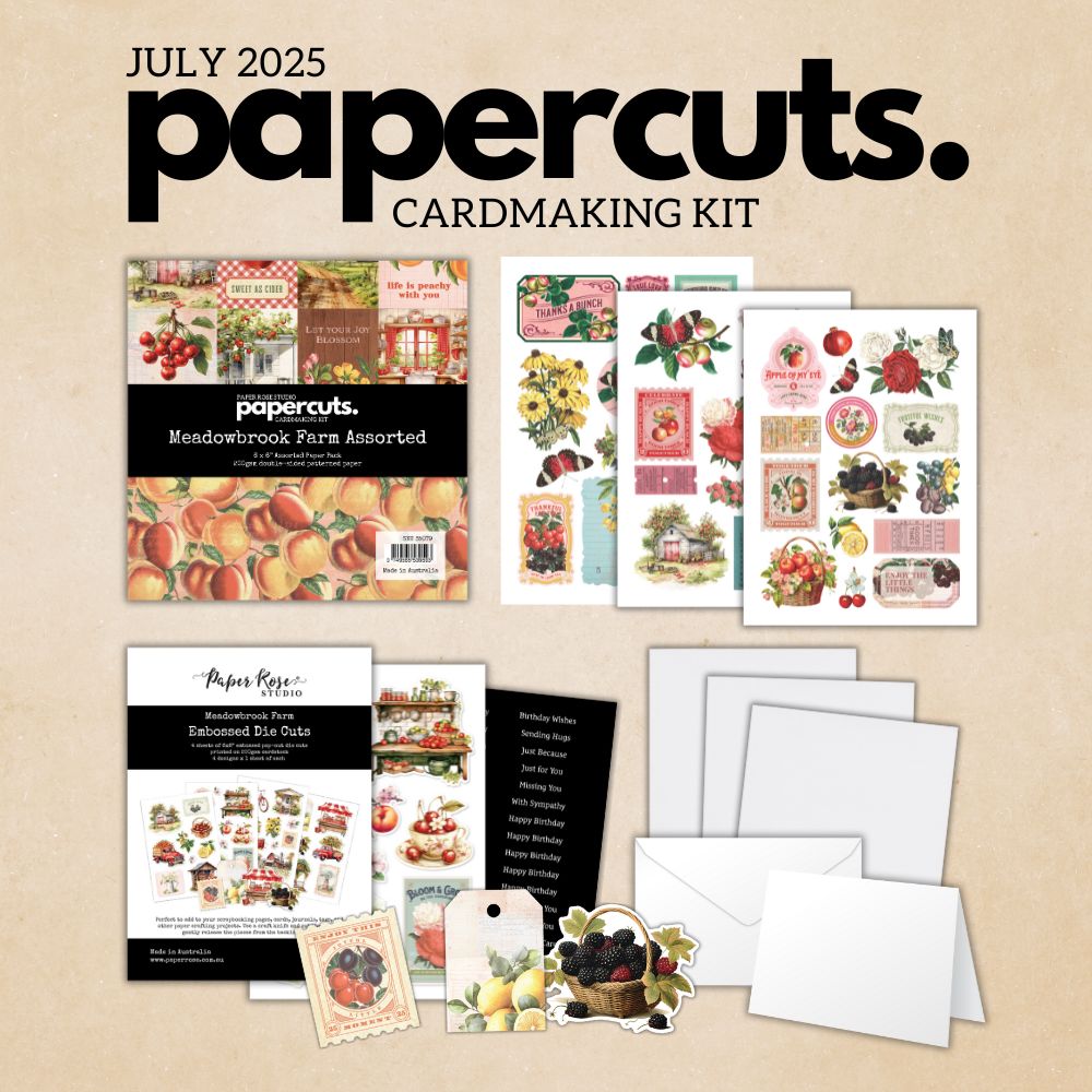 Kit de fabrication de cartes "Meadowbrook Farm Papercuts" 35079