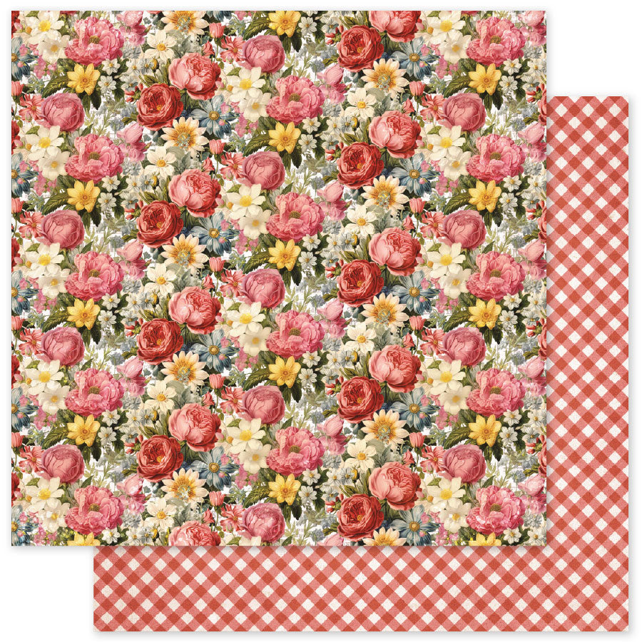 Meadowbrook Farm Patterns F 12 x 12 Paper (12 pc Bulk Pack) 35106 — Ecstasy Crafts
