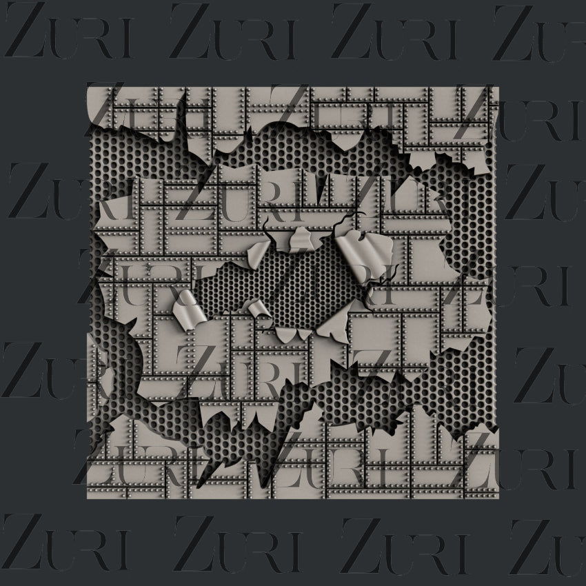 Zuri Designs Metal Plate