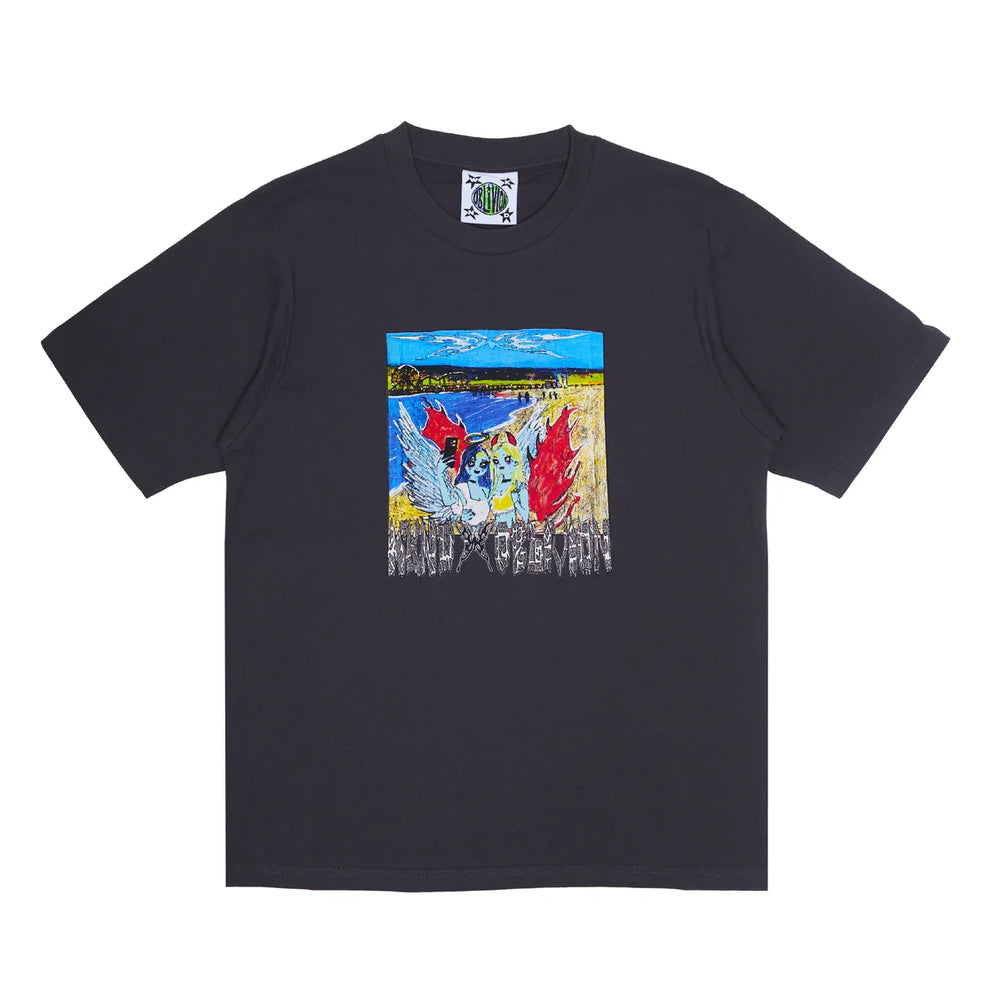WKND x Oblivion 'Beach Girls' Tee - Muted Navy