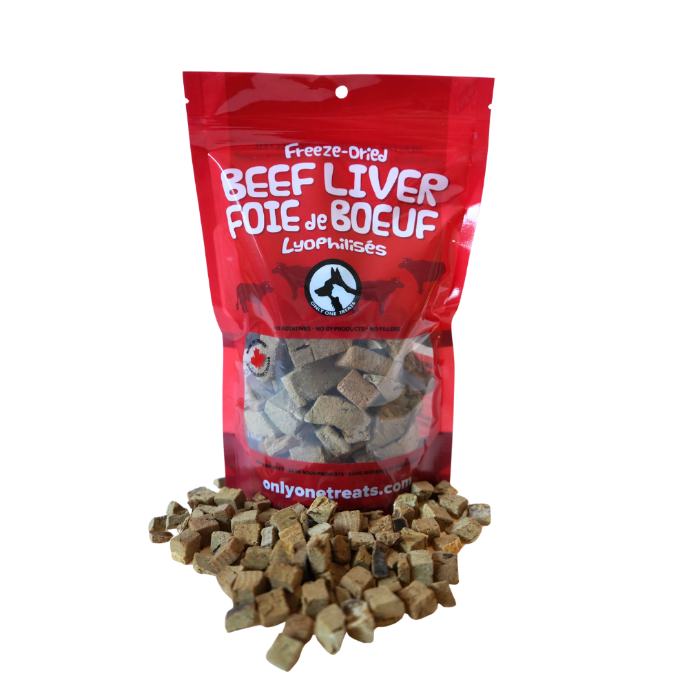 Foie de bœuf lyophilisé 100g