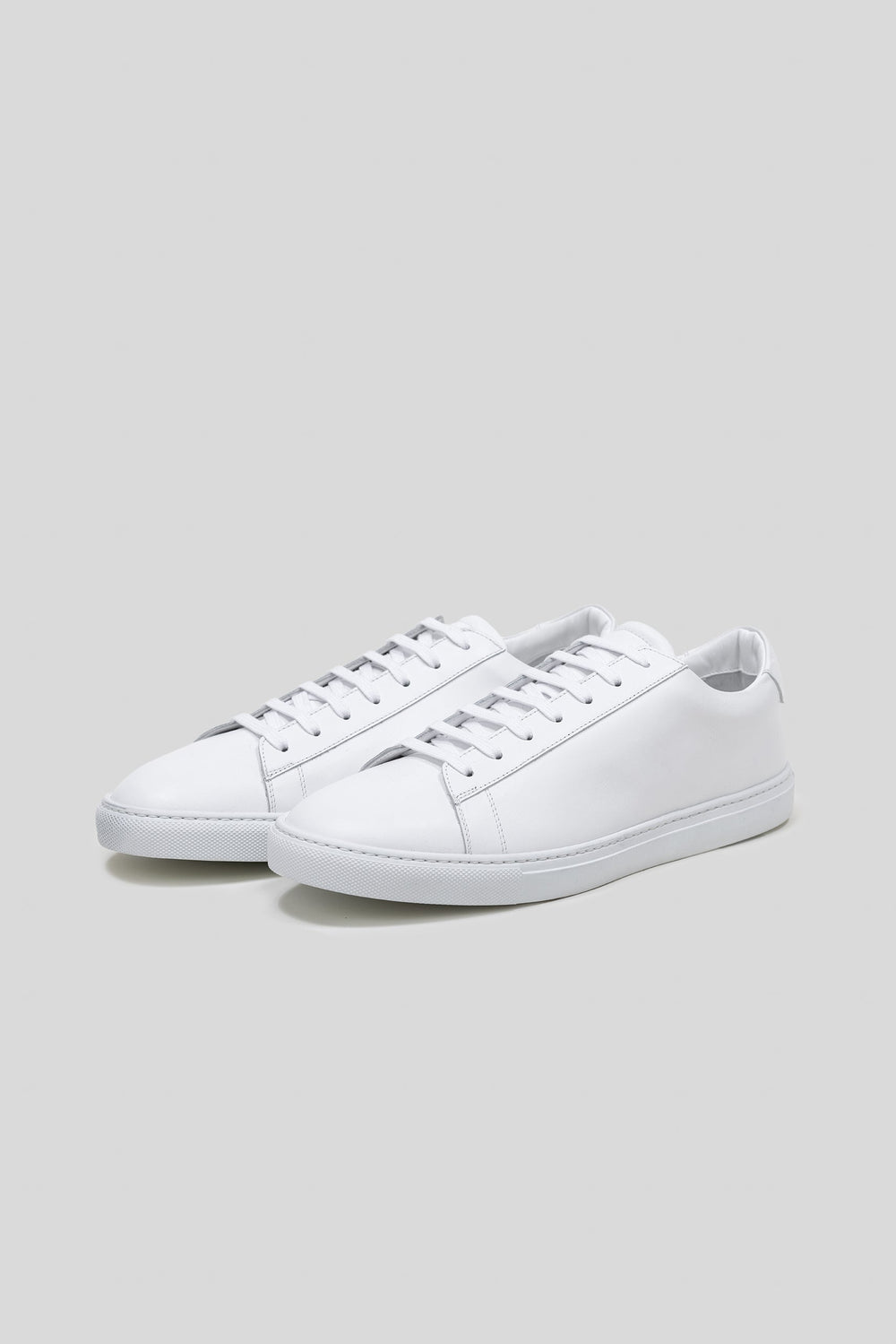 Sneaker Città en cuir de veau blanc