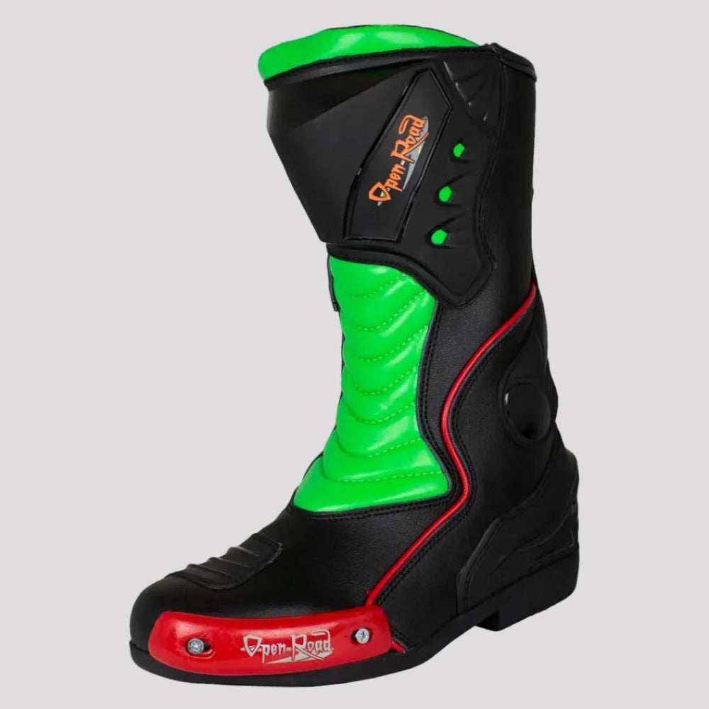 Open Road Men's Racing Boots — Boutique of Leathers/Open Road