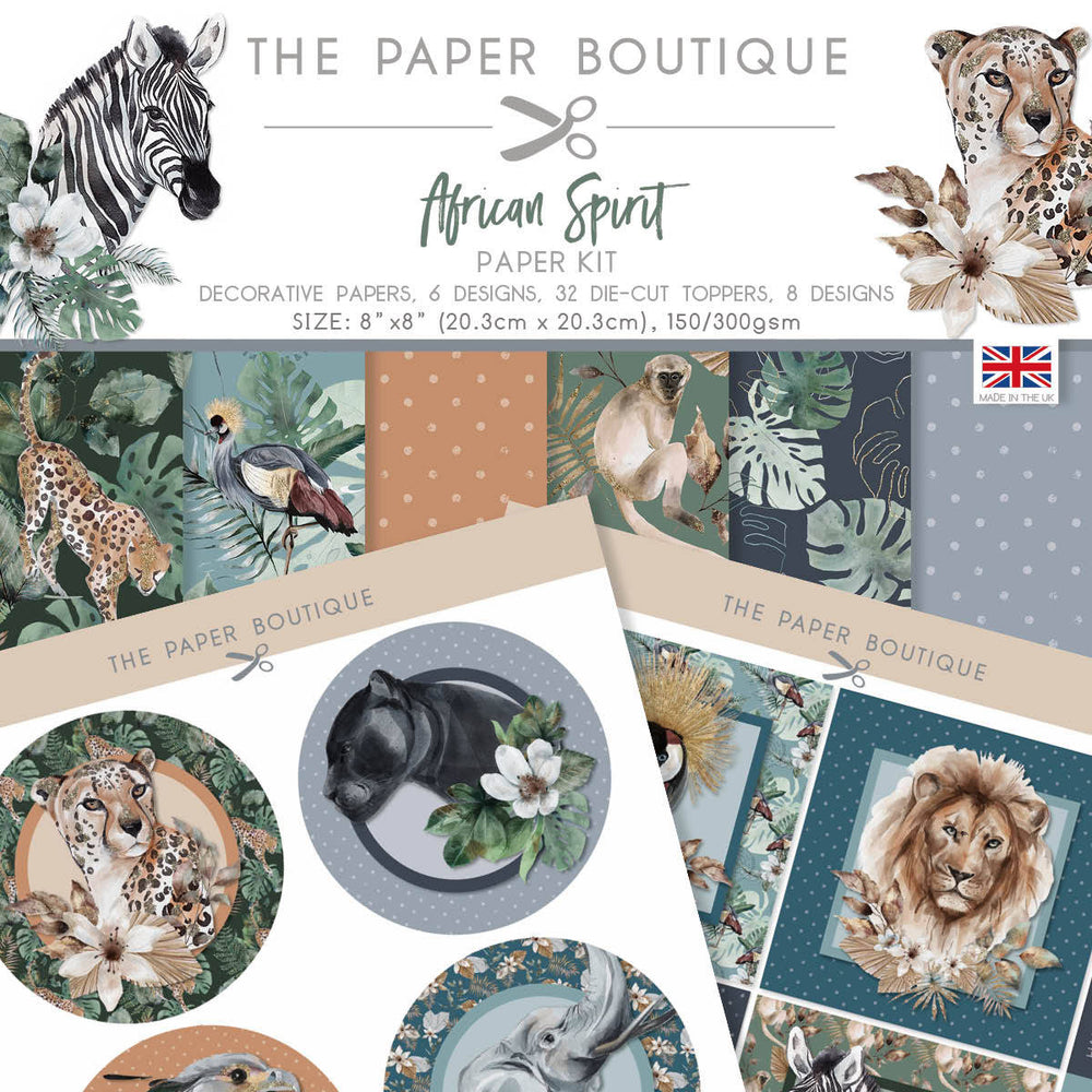 Kit de papier The Paper Boutique African Spirit