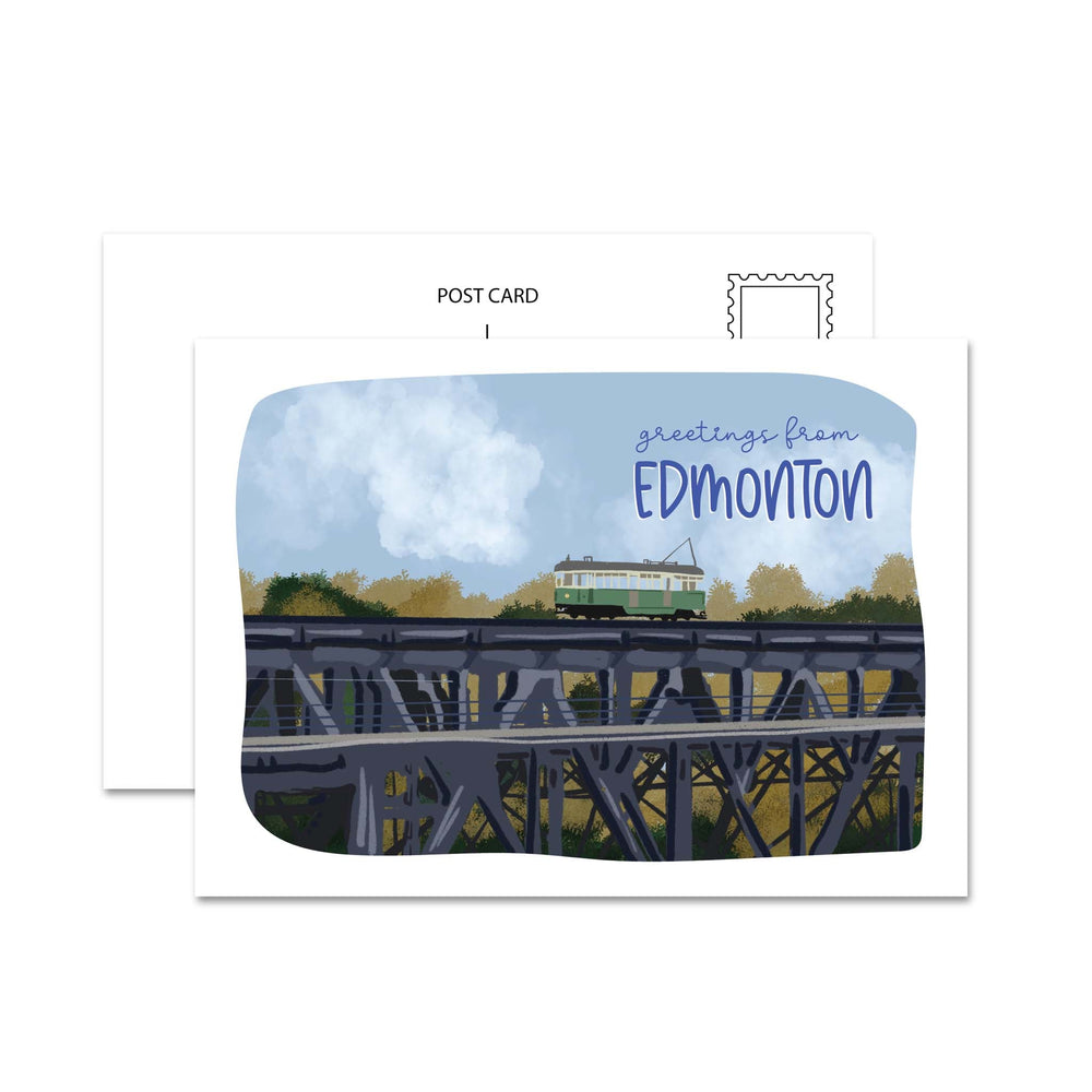 Cartes postales du pont High Level à Edmonton