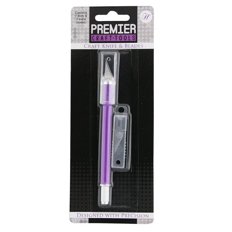 Premier Craft Tools – Couteau de Précision + 2 Lames