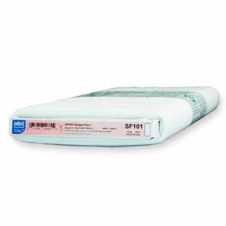 Pellon SF101 Shape-Flex Traditional Woven Cotton Fusible Stabilizer — Cottage Quilting Ltd.