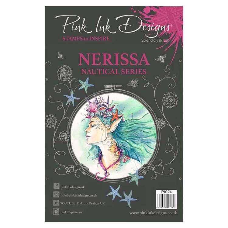 Tampon transparent A5 Pink Ink Designs Nerissa