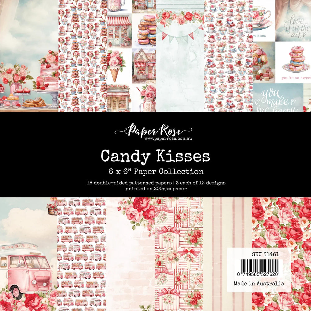 Collection de papier Candy Kisses 6x6 31461
