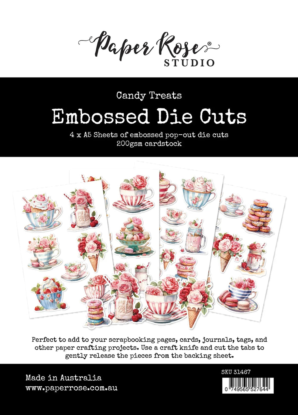 Candy Treats Embossed Die Cuts 31467