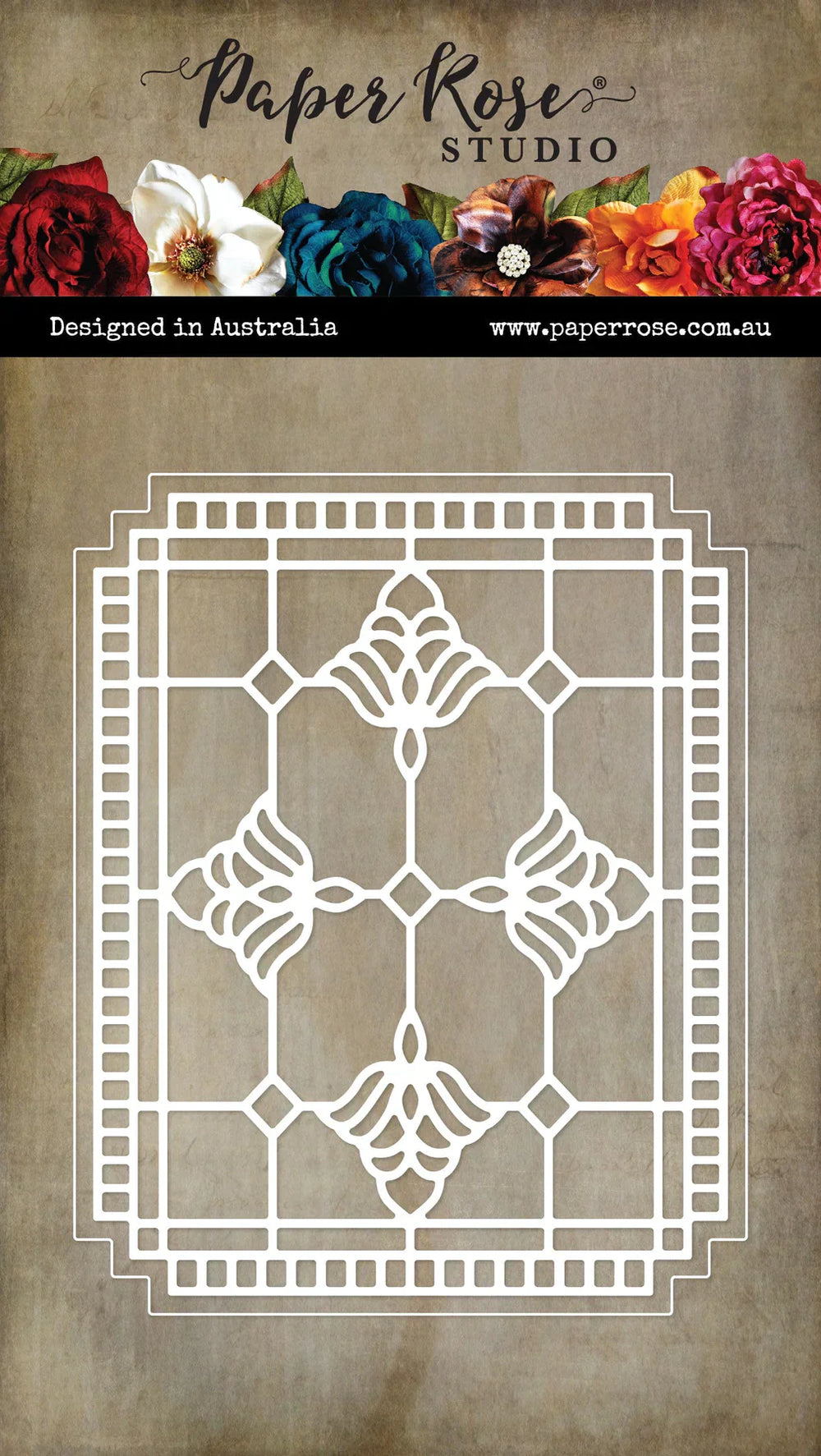 Matrice en métal pour fond en vitrail Alora 31614