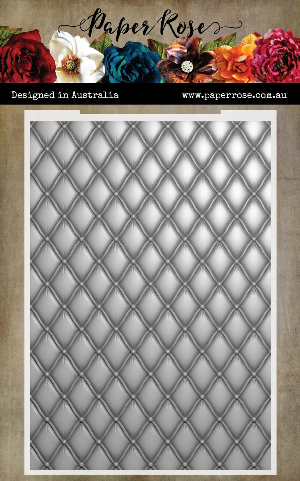 Tufted Elegance 3D Embossing Folder 32154 — Ecstasy Crafts