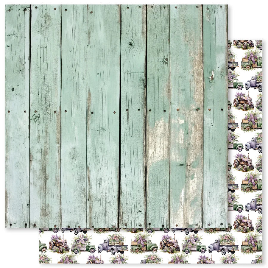 Lavender & Roses D 12x12 Paper (12pc Bulk Pack) 32175 — Ecstasy Crafts