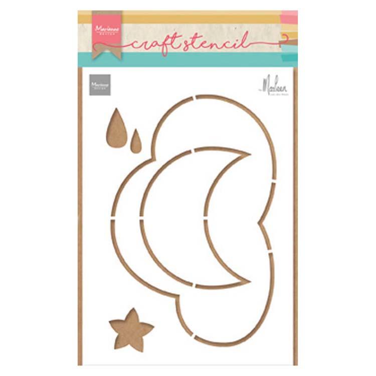 Pochoir Marianne Design : Nuage de Marleen