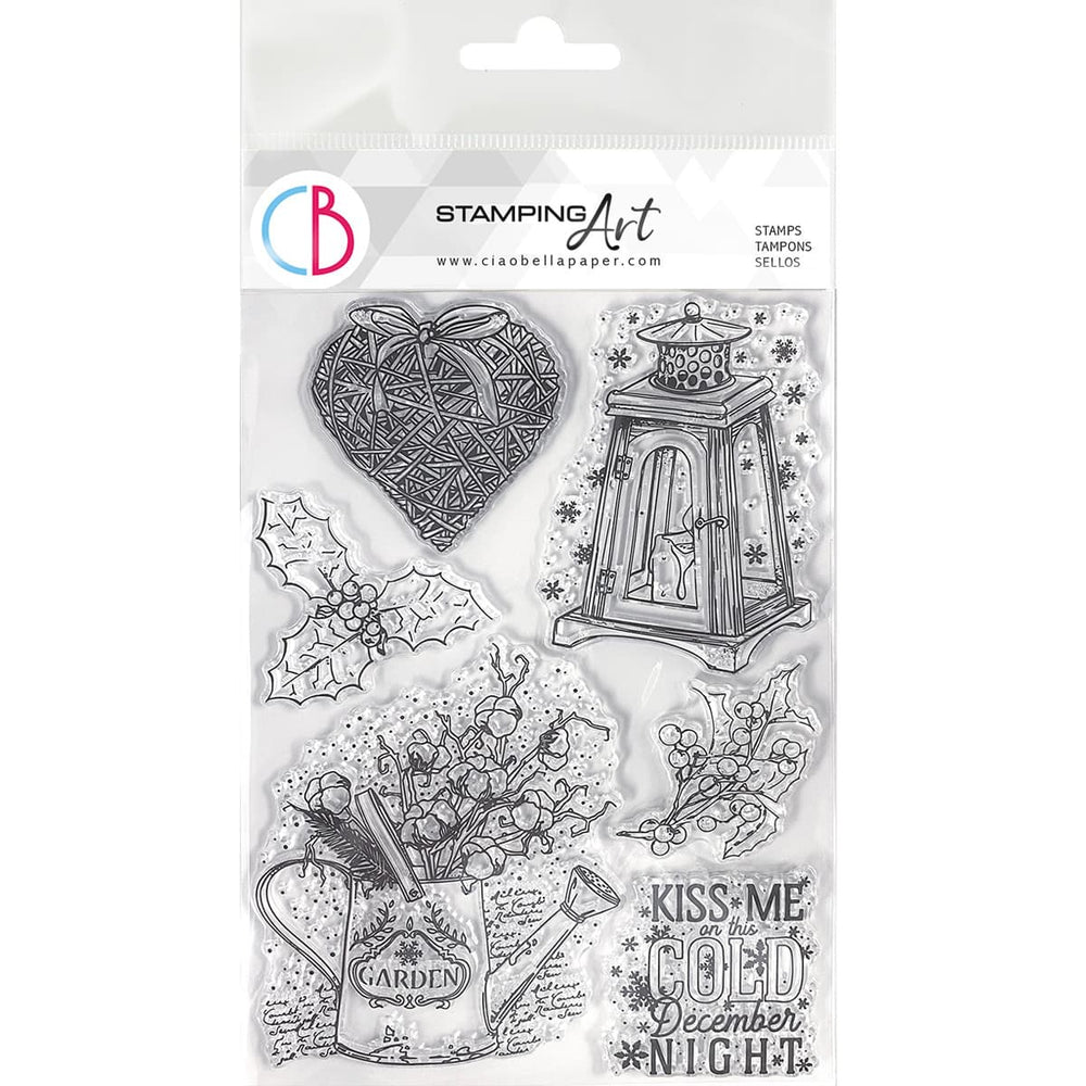 Ciao Bella Clear Stamp Set 6x8 Nuit de Décembre