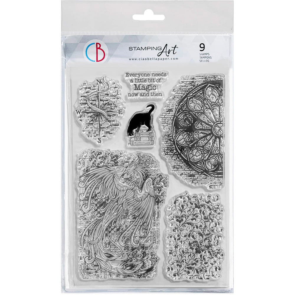 Clear Stamp Set 6"x8" Enchantments — Ecstasy Crafts