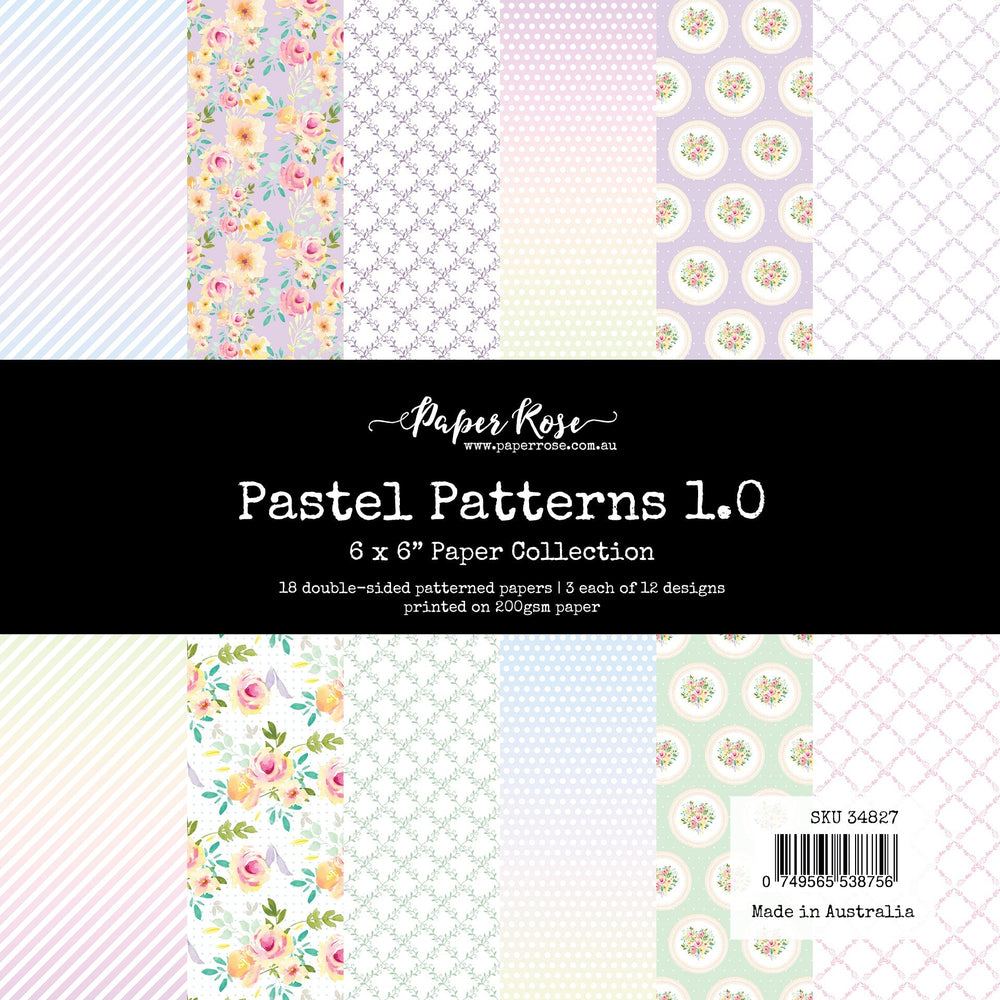 Motifs Pastel 1.0 Collection de papiers 6x6 34827