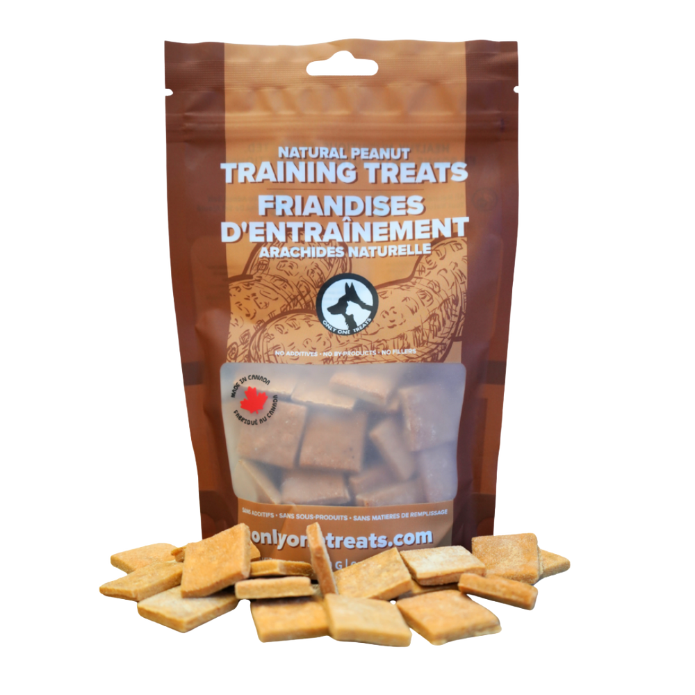Friandises d'entraînement au beurre de cacahuète naturelles et tendres 170 g