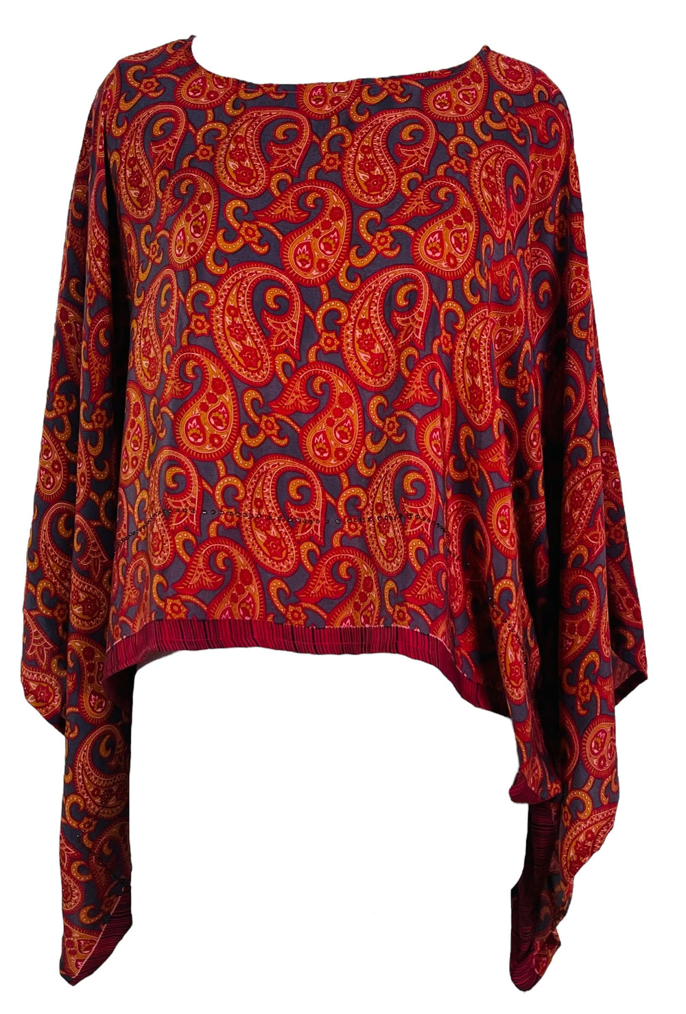 PRC7316 Haut à manches kimono en pure soie Avatar