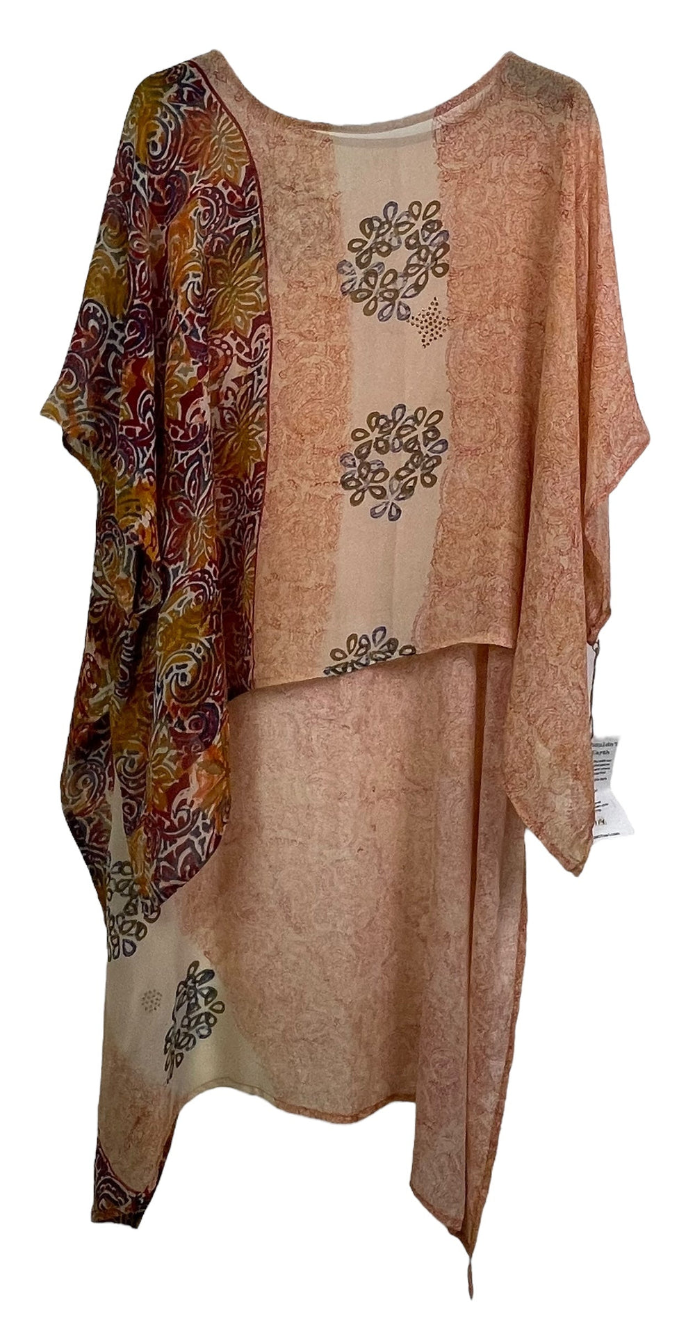 PRG7714 Haut Hi Lo en pure soie transparente Avatar