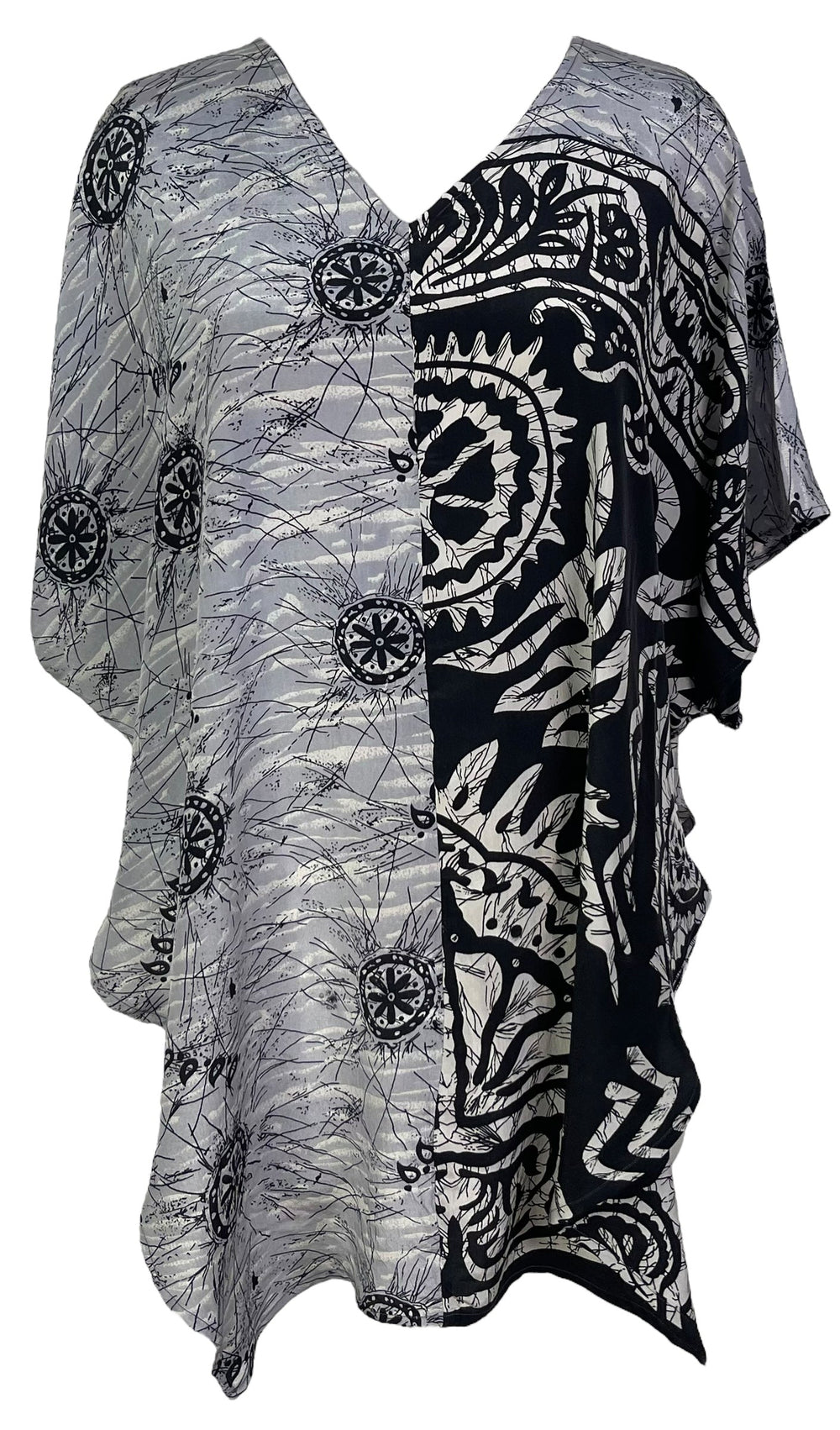 PRC7002 Avatar Pure Silk Waterfall Top