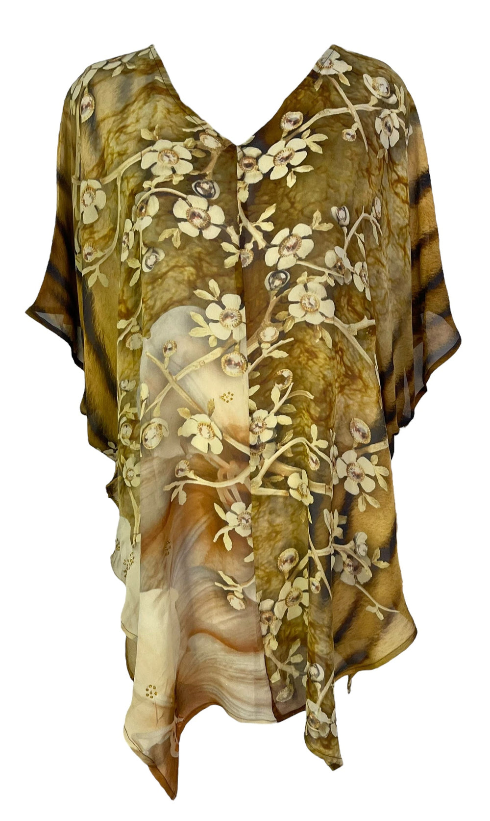 PRG7060 Haut ample en pure soie Avatar