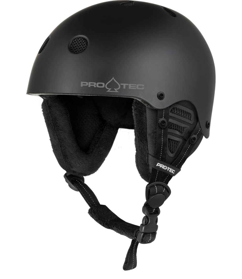 Pro-Tec 'Low Pro' Snow Helmet - Matte Black