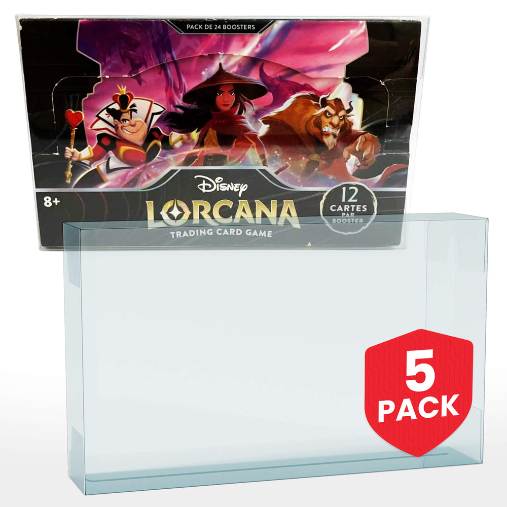 Protection pour pack de 24 boosters Lorcana de 5