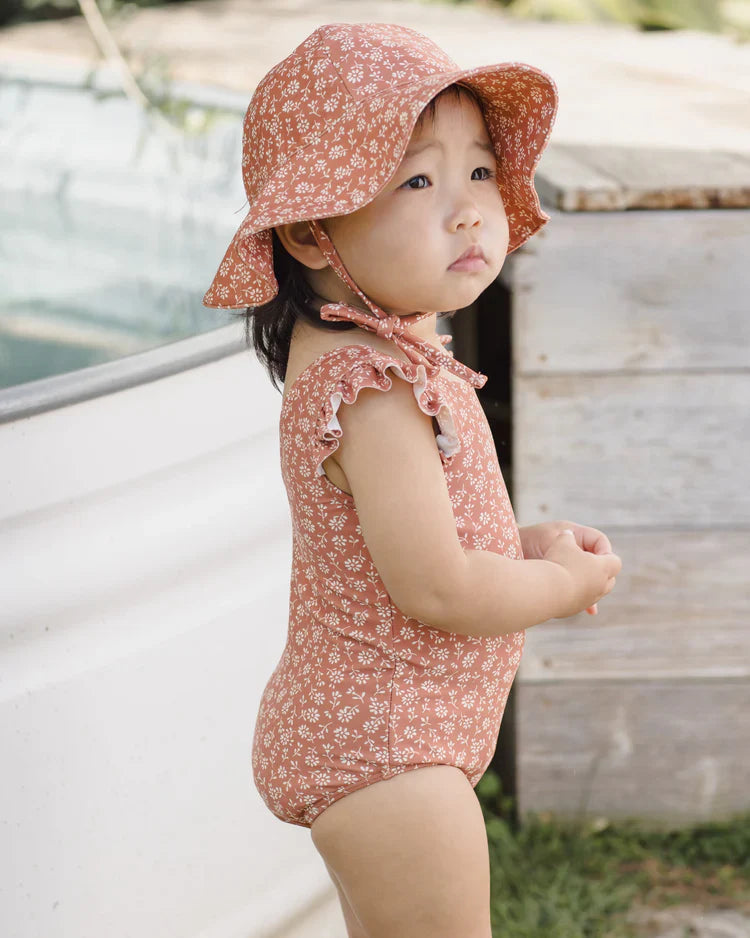 Chapeau de soleil | Fleur de coquelicot | Quincy Mae