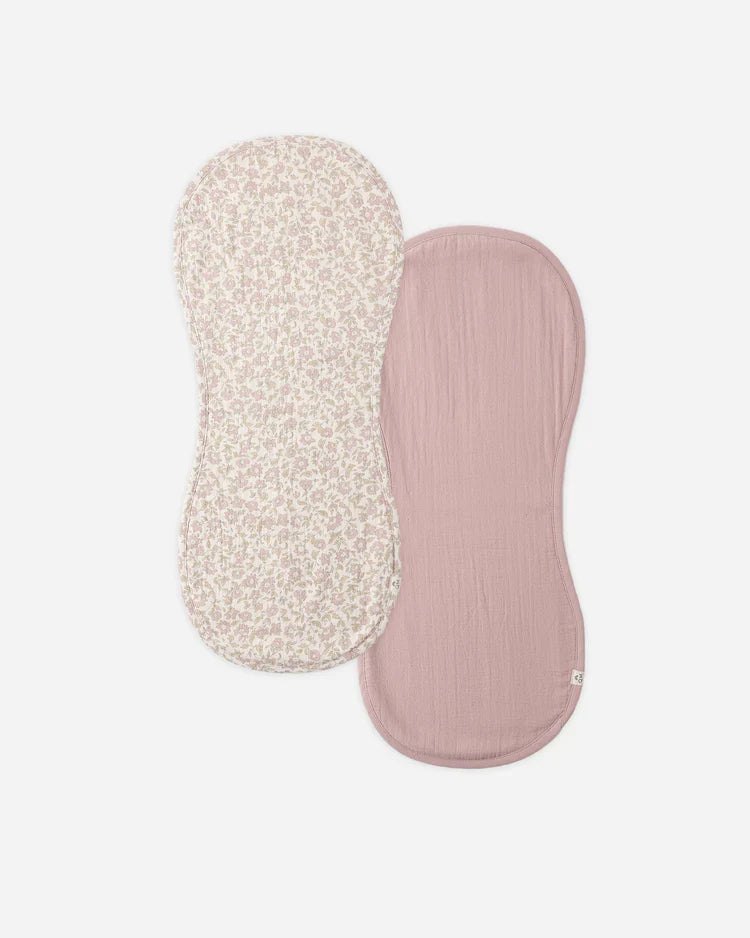 Bavette, Paquet de 2 | Dahlia, Mauve | Quincy Mae