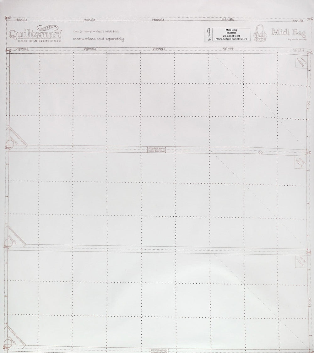 Midi Bag Printed Interfacing — Cottage Quilting Ltd.