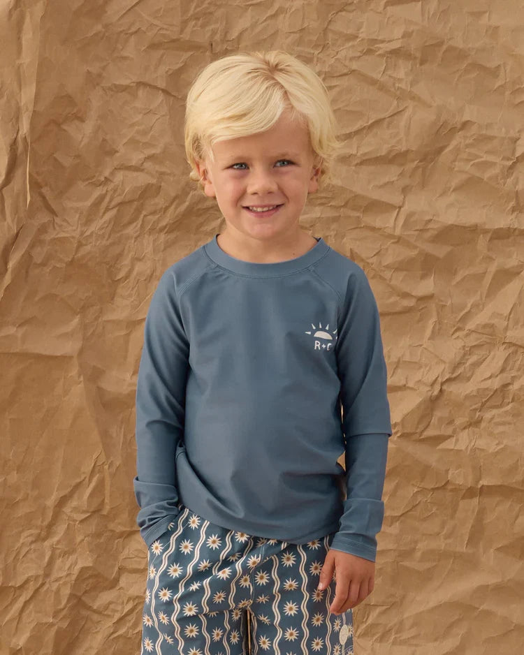 Long Sleeve Rashguard | Marine | Rylee & Cru