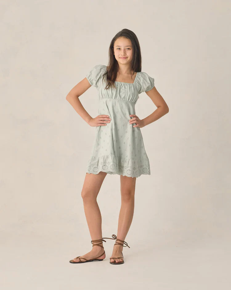 Robe Liv pour adolescentes | Vert d'eau | Rylee & Cru