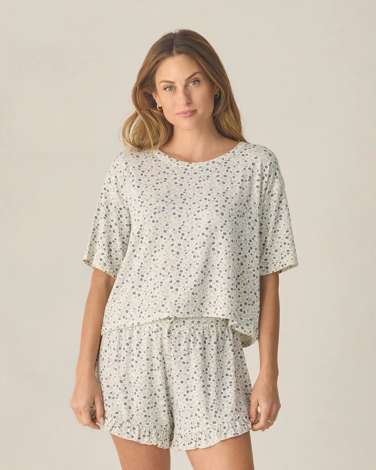 Ensemble Mosie pour femmes | Fleuri Bleu | Rylee & Cru