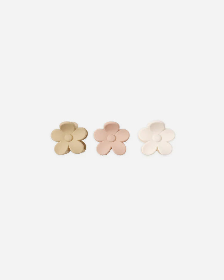 Flower Clip Set | Butterscotch, Blush, Ivory | Rylee & Cru