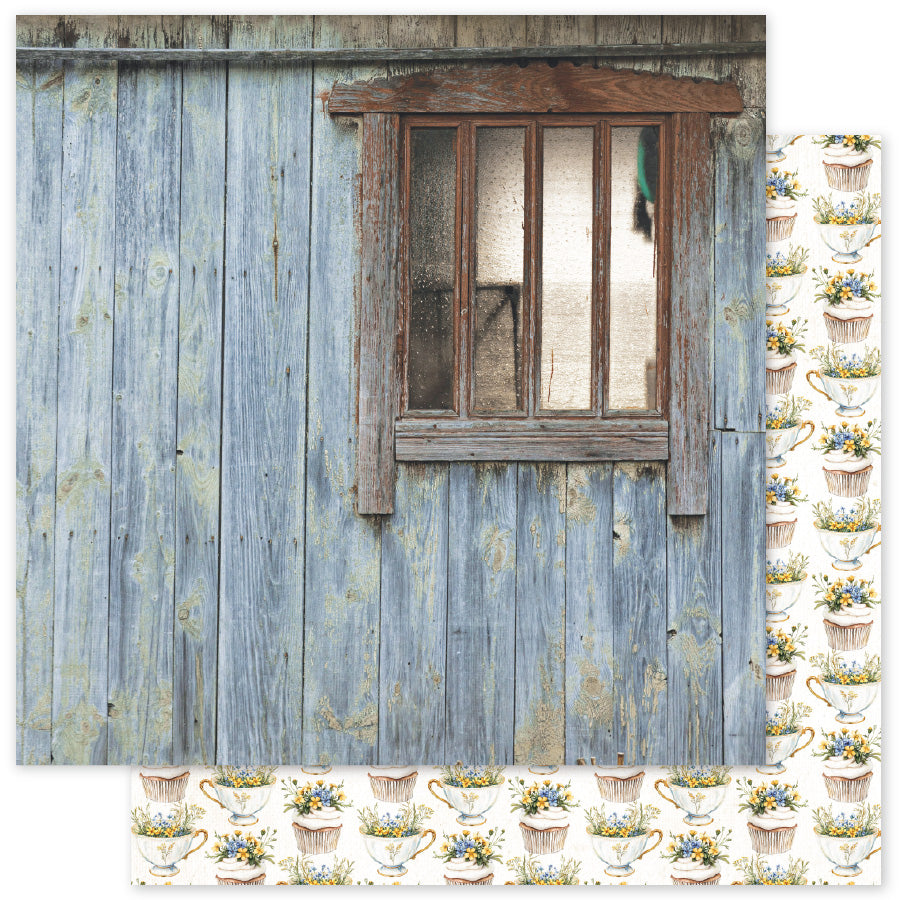 Rustic Spring Basics B 12 x 12 Paper (12 pc Bulk Pack) 34260 — Ecstasy Crafts