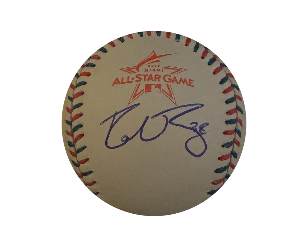 Ballon de baseball officiel de la Ligue majeure Rawlings autographié par Robbie Ray - match des étoiles 2017